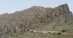 Alaša Baraγun Keid, a monastery in the Alaša mountains.