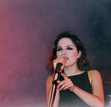 Corr performing in Paris, France, 1997.