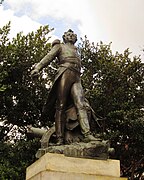 Estatua de Sucre en la localidad bogotana de Chapinero, obra de Raoul Verlet.