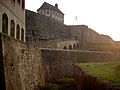 Blick auf die Citadelle von Bitsch