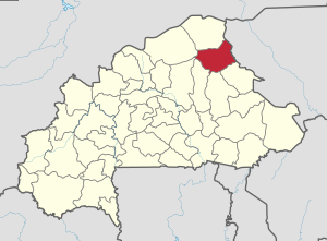 Location in Burkina Faso