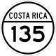 National Secondary Route 135 shield}}