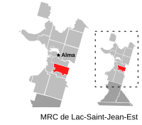 Location of Saint-Bruno