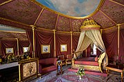 Empress Joséphine's Bedroom in Château de Malmaison, Rueil-Malmaison, France, by Charles Percier and Pierre-François-Léonard Fontaine, 1800-1802[75]