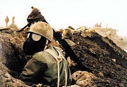 The Iran–Iraq War leads to over one million dead and $1 trillion spent