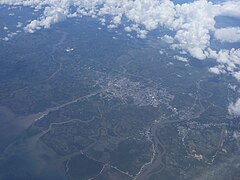 Cotabato City from air