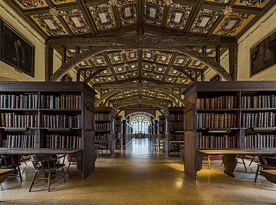 Duke Humfrey's Library, looking to the Selden End, by Diliff