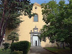 Exterior de la iglesia del Complejo de la Ermita de los Camaldulenses