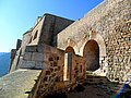 Ramparts of the Fort of Santa Cruz.