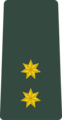 ლეიტენანტი Leit’enant’i (Georgian Land Forces)[34]
