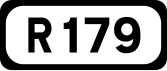 R179 road shield}}