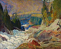 Falls, Montreal River, 1920, Art Gallery of Ontario, Toronto