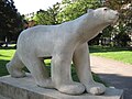 Skulptur Eisbär nach einem Original von François Pompon