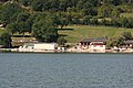 La base nautique sur le lac du Causse.