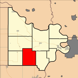 Location in Doniphan County