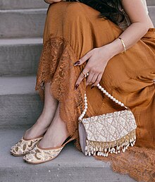 A Girl wearing Jutti shoe in Denver, USA