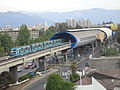 Vista de la estación desde el noreste.