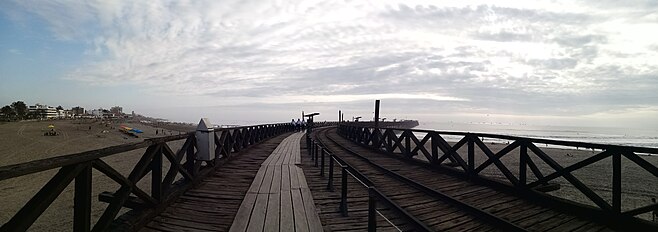 Muelle de Pimentel, Pimentel, Lambayeque.