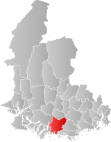 Sør-Audnedal within Vest-Agder