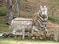 Nandi (bull) near the Kirtinarayana temple at Talakad