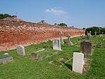 Walls around St Martin's