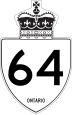 Highway 64 marker