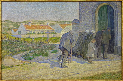 Pendant l'élévation, 1893 Musée d'Art à la mer, Ostende