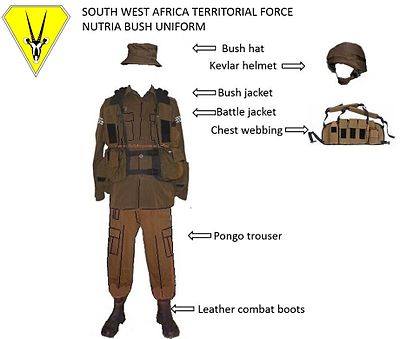 SWATF Nutria bush fieldwear