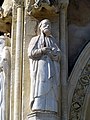 Portale Pelletta, statua di San Pietro