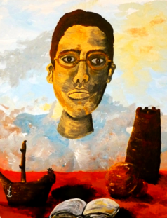 Self-Portrait, with Objects.