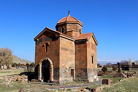Church of Kamsarakan Surp Astvatsatsin, Talin, 7th century