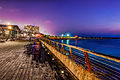 Tel Aviv Port at night