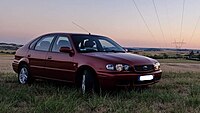 Toyota Corolla E110 liftback 1.4 97 4ZZ-FE 2000 (Europe).