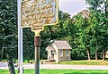 Original Post office and historical marker