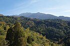 山麓から眺めた高隈山