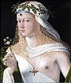 Idealized Portrait of a Courtesan as Flora by Bartolomeo Veneto, c. 1520