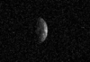 Asteroid 1994 CC with two moons captured using radar imaging.