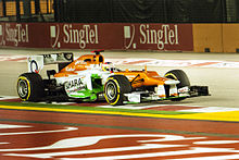 Photographie de Paul di Resta à Singapour