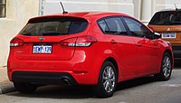 Kia Cerato Si hatchback