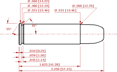 500 S&W Magnum Schematic