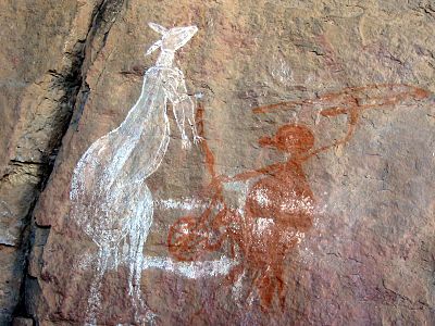 Kanguroo et guerrier, Kakadu