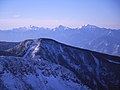 赤石山脈北部の山々 八ヶ岳の天狗岳より