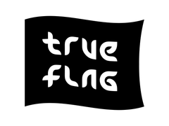 "True flag", self-referential flag, horizontal axis mirror hetero- type.