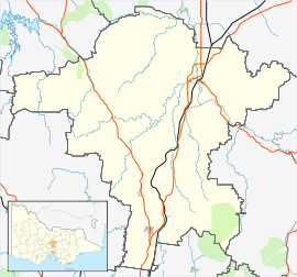 Kilmore East is located in Shire of Mitchell