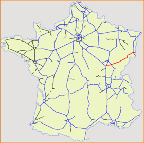 Carte de la route.