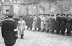 Police juive dans le ghetto de Varsovie, en mai 1941.