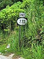 PR-568 north approaching PR-772 intersection in Botijas, Orocovis