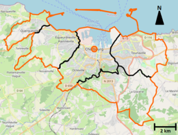 Cherbourg-en-Cotentin – Mappa