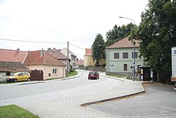 Centre of Rokytnice nad Rokytnou