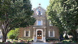 The town hall of Champagne-au-Mont-d'Or